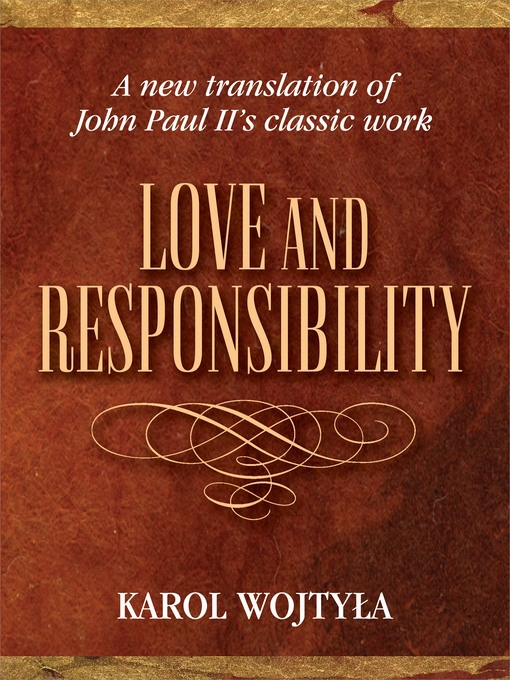 Title details for Love and Responsibility by Karol Wojtyla - Available